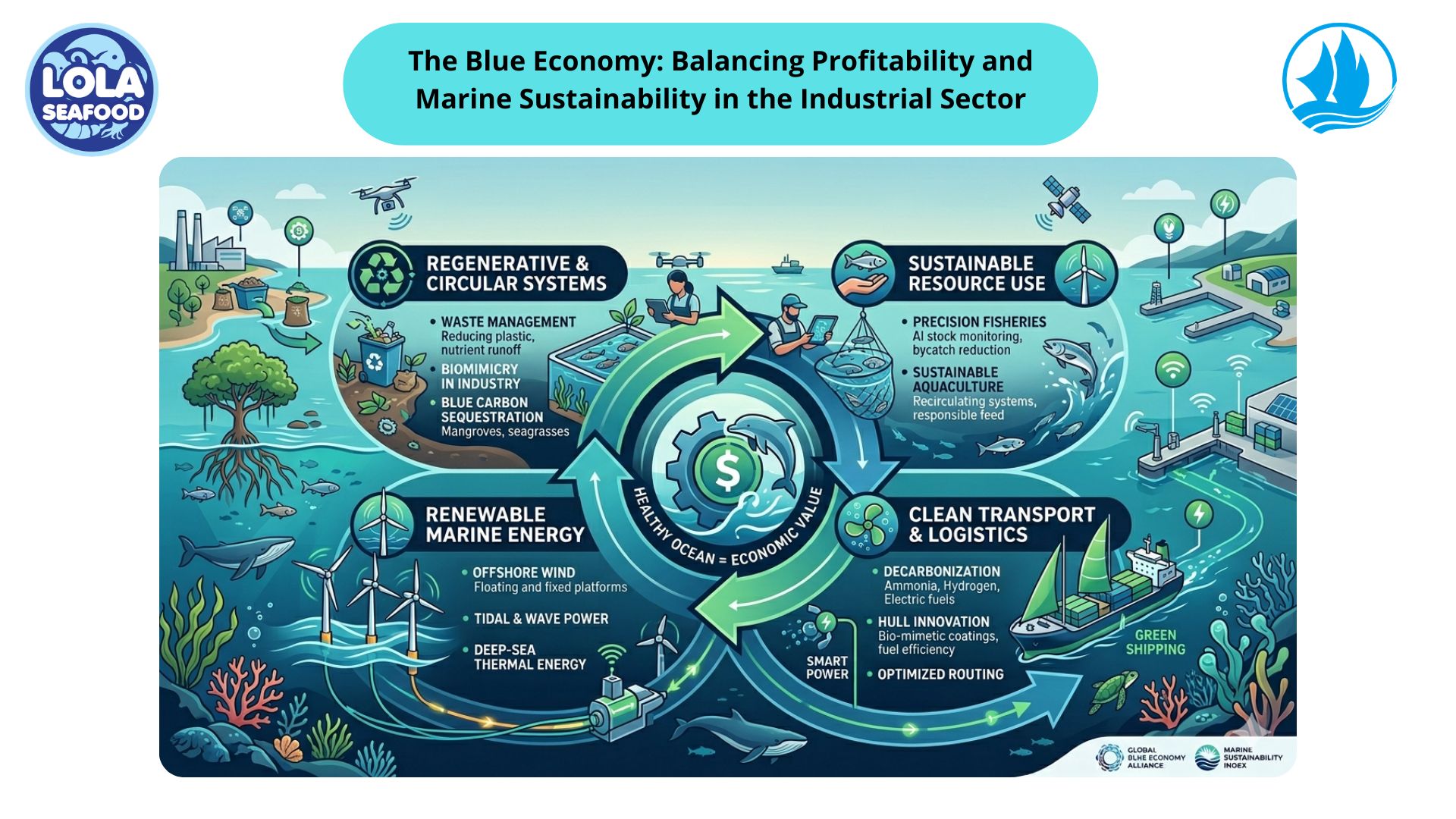 The Blue Economy: Balancing Profitability and Marine Sustainability in the Industrial Sector